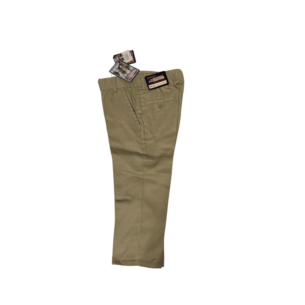 Preferred School Uniform Kids Khaki Double Knee Pants Size 5‎